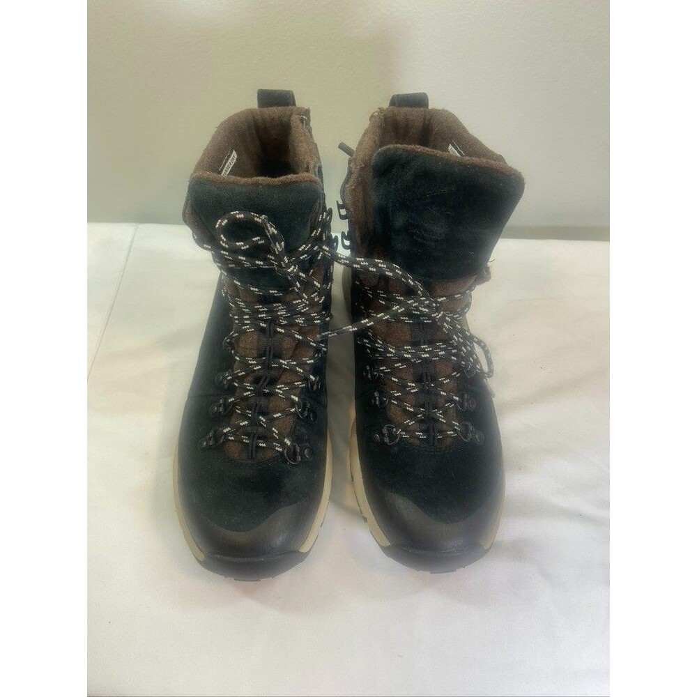 DANNER WOMENS SIZE 9 BLACK SUEDE POLARTEC WINTER BOOTS DANNER DRY